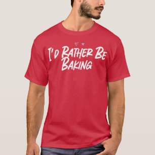 Ich würde eher lustige Liebe Niedliche Herzen back T-Shirt