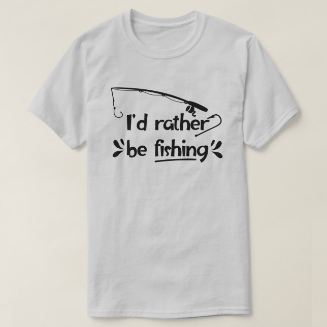 Ich würde eher männlichen T - Shirt fischen (Design vorne)