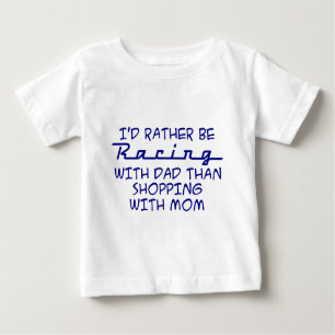 Ich würde eher mit Vater fahren.... Baby T-shirt