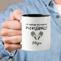Ich würde eher Pickleball Individuelle Name Black