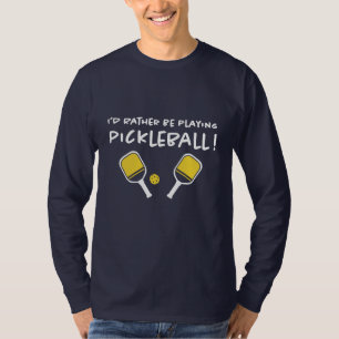 Ich würde eher Pickleball Individuelle Name Blue s T-Shirt