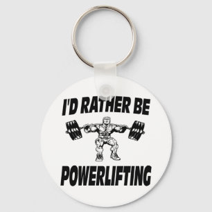 Ich würde eher Powerlifting Weightlifting sein Schlüsselanhänger
