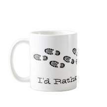 Ich würde eher Schwarz-weiß Spaß mit Wanderstiefel