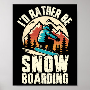 Ich würde eher Snowboarden Snowboard Adventure Win Poster