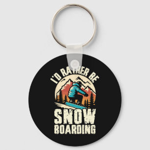 Ich würde eher Snowboarden Snowboard Adventure Win Schlüsselanhänger