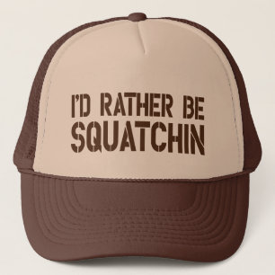 Ich würde eher Squatchin Fernlastfahrer-Hut sein Truckerkappe