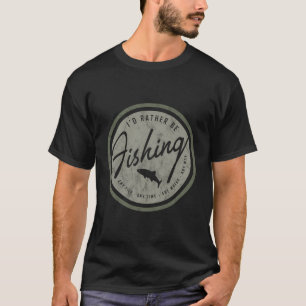 Ich würde eher T - Shirt fischen Retro gestört Oli