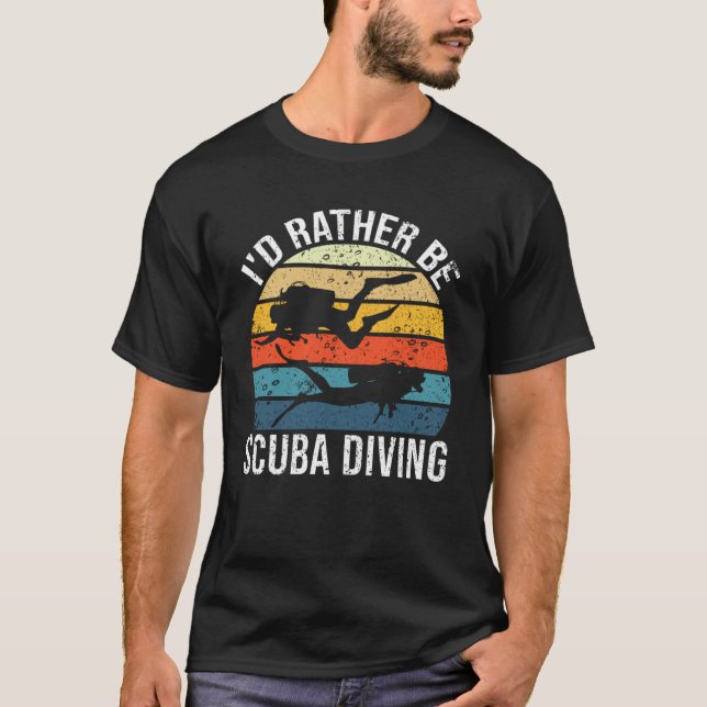 Ich würde eher Tauchen T-Shirt (Vorderseite)