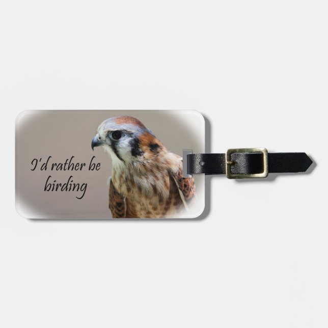 Ich würde eher Vogelbeobachtung sein Gepäckanhänger (Vorderseite horizontal)