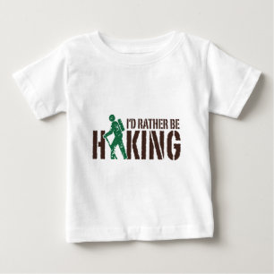 Ich würde eher wandern baby t-shirt