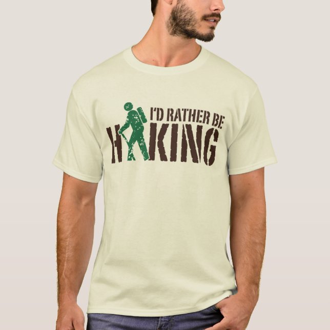 Ich würde eher wandern T-Shirt (Vorderseite)