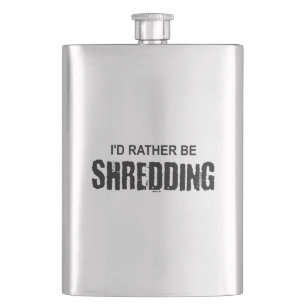 Ich würde eher zerquetschen flachmann