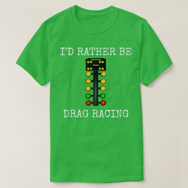 Ich würde eher ziehen Racing in meinem Rennwagen L T-Shirt (Design vorne)