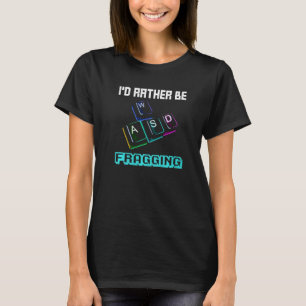 Ich würde eher Zitat für einen Computerspieler zer T-Shirt