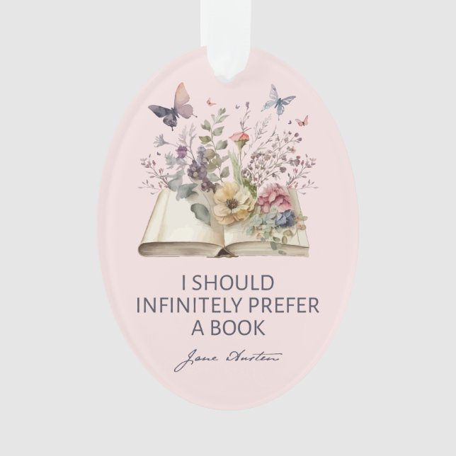Ich würde ein Buch unendlich bevorzugen II - Jane  Ornament (Vorderseite)