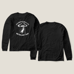 Ich wurde entführt und alles, was ich Got, war die Tri-Blend Shirt