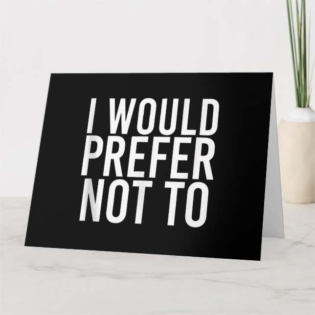 ICH WÜRDE ES VORHER NICHT ZU Funny Lazy Gym Fitnes Karte (Vorderseite)