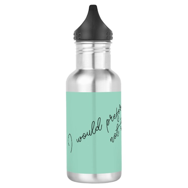 Ich würde es vorziehen, edelstahlflasche (Links)