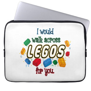Ich würde für dich durch Legos laufen Laptopschutzhülle