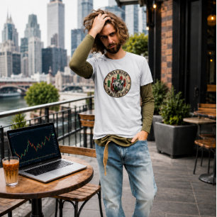 Ich wurde geboren, um Pips zu machen Vintage-Bär-T Tri-Blend Shirt