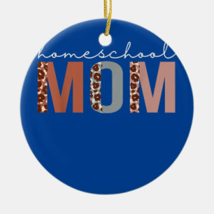 Ich wurde Homeschool-Mutter-Kostüm Zurück zur Schu Keramik Ornament