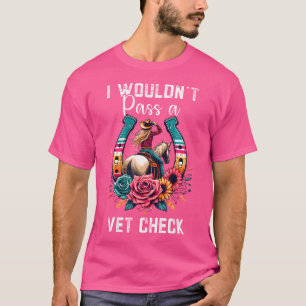 Ich würde keinen Karo mit Tierärzten passieren T-Shirt