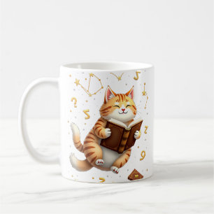 Ich würde lieber Cat Space Booktok Dark Acade lese Kaffeetasse