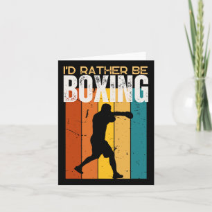 Ich würde lieber den lustigen Boxer Boxer spielen Karte