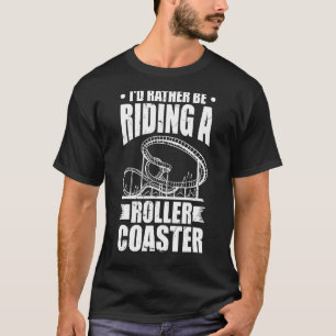 Ich würde lieber eine Roller Untersetzer Roller Co T-Shirt