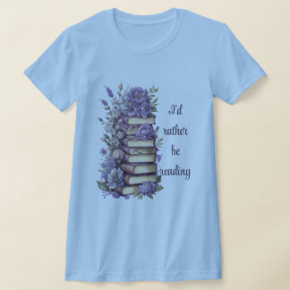 Ich würde lieber einen Bücherwurm lesen T-Shirt