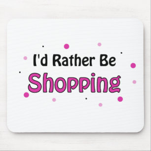 Ich würde lieber einkaufen mousepad