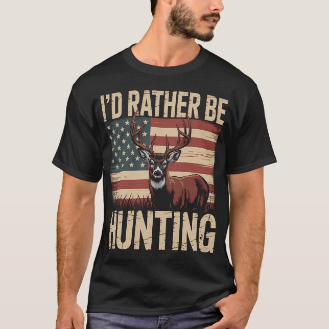 Ich würde lieber jagen T-Shirt (Vorderseite)