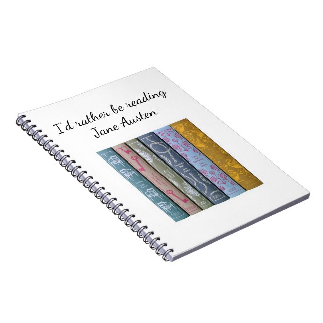 Ich würde lieber Jane Austen lesen Notizblock (Rechte Seite)