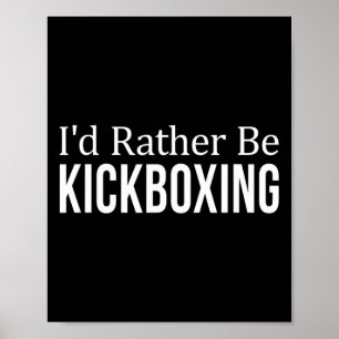 Ich würde lieber Kickboxen - Poster