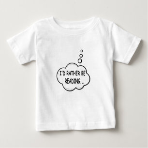 Ich würde lieber lesen baby t-shirt