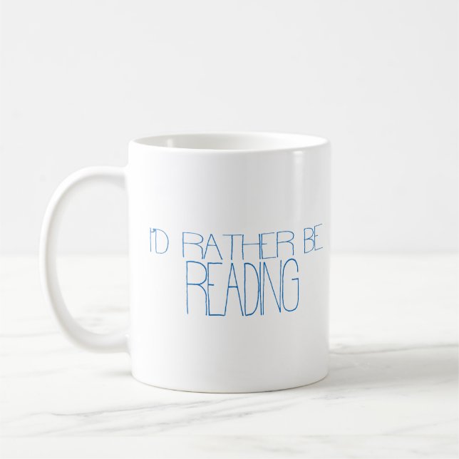 Ich würde lieber lesen Tasse (Links)