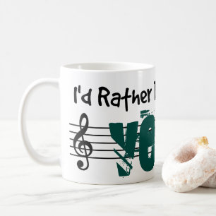 Ich würde lieber meine Veena spielen Kaffeetasse