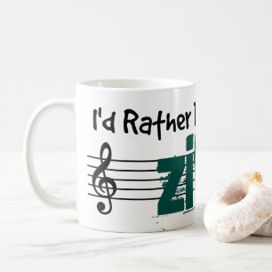 Ich würde lieber meinen Zither spielen Tasse