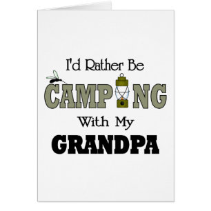 Ich würde lieber mit Opa Camping machen