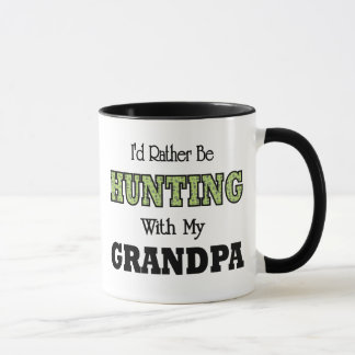 Ich würde lieber mit Opa jagen Tasse
