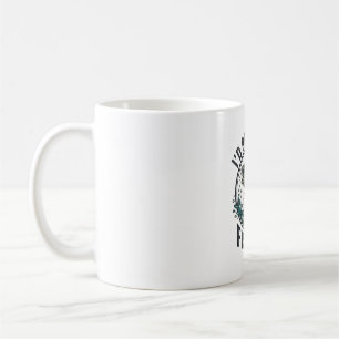 Ich würde lieber mit Vintage-Bass-Angler-T-Shirt a Kaffeetasse