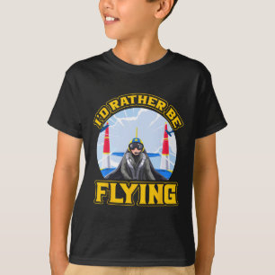 Ich würde lieber Pilot fliegen T-Shirt