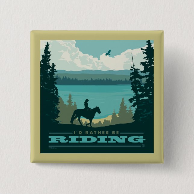 Ich würde lieber reiten button (Vorderseite)