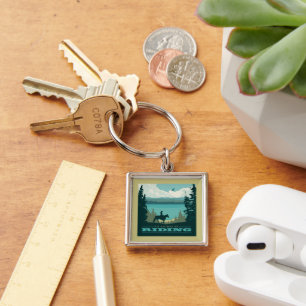 Ich würde lieber reiten schlüsselanhänger