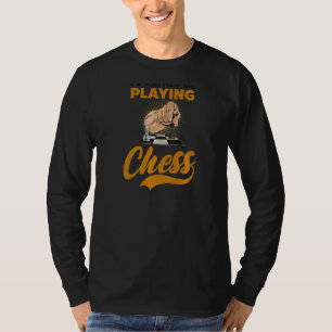 Ich würde lieber Schachspieler spielen T-Shirt