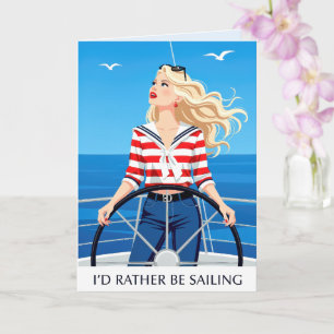 Ich würde lieber segeln karte