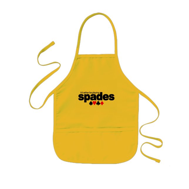 Ich würde lieber Spades Schürze spielen - wählen S (Vorne)