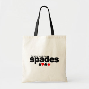 Ich würde lieber Spades Tasche spielen - wählen Si