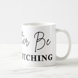 Ich würde lieber sticken - Kreuzstickerin Kaffeetasse