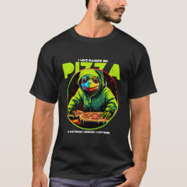 Ich wurde mit Pizza T-Shirt aufgezogen